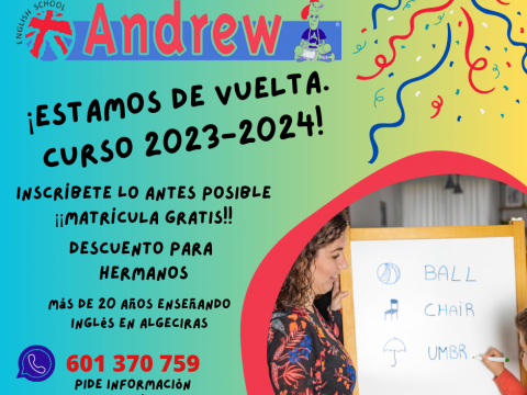 Imagen  Inscripción 23-24 - Andrew English School