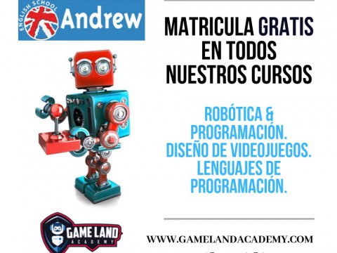 Imagen  CURSOS DE ROBÓTICA. MATRÍCULA GRATIS - Andrew English School